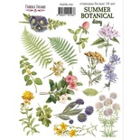 Набор наклеек (стикеров) 16 шт Summer botanical diary  193, ТМ Фабрика Декора