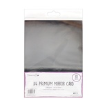 Набор зеркальной бумаги от Dovecraft - Mirror Card – Silver, А4, 10 шт.