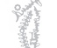 Лезвия Sizzix - Thinlits Die - Floral Arch and Words, 4 шт.