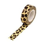 Бумажный скотч Queen & Co - Trendy Tape Cheetah, 1 шт