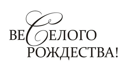 Акриловый штам SR113b Веселого Рождества, размер 5х2,3 см