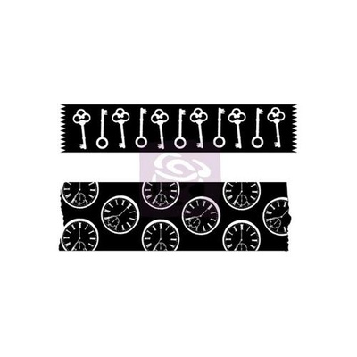 ЦЕНА СНИЖЕНА! Резиновые штампы Prima - Washi Tape Wood Mounted Rubber Stamps №8, на деревянном блоке