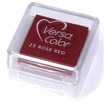 Пигментные чернила Tsukineko - VersaColor Small Pads Rose Red