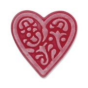 Лезвие Sizzix Embosslits Die - Heart, Lace by Scrappy Cat, 1 шт.