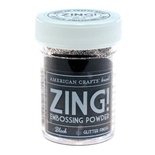 Пудра для эмбоссинга Glitter Black Zing!