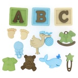 Набор декоративных пуговиц Dress It Up - New Arrival - Baby Boy