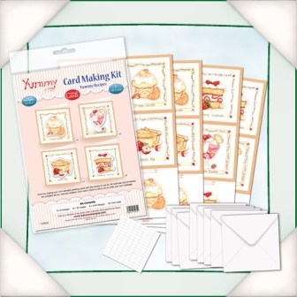 Заготовки для открытки от Flower Soft - Card Making kit - Yummy Recipes 