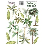 Набор наклеек (стикеров) 15 шт Botany exotic 207, ТМ Фабрика Декора