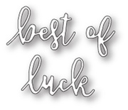 Нож от Memory Box - Best of Luck Manuscript