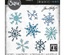 Ножи Снежинки от Sizzix Thinlits Dies By Tim Holtz - Scribbly Snowflakes, 8 шт.