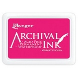 Архивные чернила Ranger - Archival Ink Pad - Vibrant Fuchsia