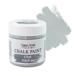 Меловая краска Chalk Paint Серая 50 ml, ТМ Фабрика Декора