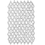 Маска Ranger - Dyan Reaveley - Dylusions - Stencils - Diamond Small, 13х20 см