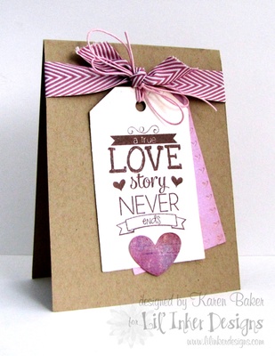 Ножи для вырубки от Lil' Inker Designs - Love Tags Die Set 