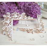 Чипборд ScrapBox - 2 уголка с фрезией Hw-073