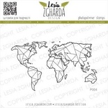 Акриловый штамп Lesia Zgharda Карта велика P004