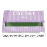 Полимерная глина от Claycraft by Deco© - Green, цвет зеленый, 55 гр.