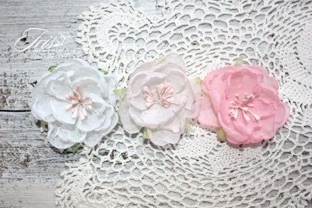 Набор цветов Royalty flowers Розовый микс, ТМ Iris, 9 шт
