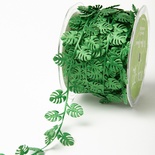 Лента Green Tropical Leaf, цвет зеленый, длина 90см