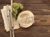 Чипборд от WOODchic - Бордюр-подвеска "Цепи с шестеренками", 12х6,5 см