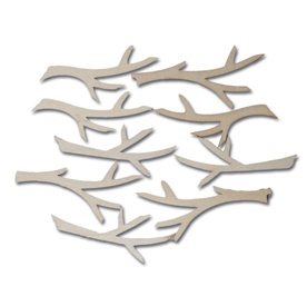 Деревянные высечки от Maya Road - Wood Twigs, 9 шт