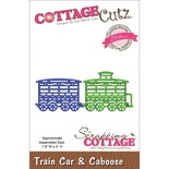 Лезвие CottageCutz - Elites Die - Train Car & Caboose
