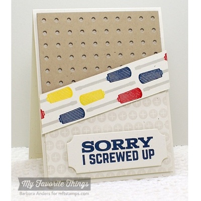 Лезвие My Favorite Things - Die-namics Pegboard Cover-Up