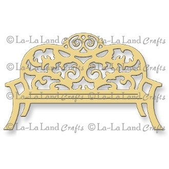 Лезвие La-La Land Crafts - Garden Bench