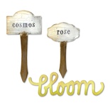 Ножи от Sizzix - Sizzix Bigz Die - Phrase, Bloom & Plant Markers
