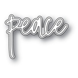 Ножи для вырубки от Memory Box - Peace Jotted Script
