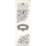 Акриловый штамп Something Tattered - Inviting Swirls