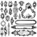 Штампы от IOD - Décor Stamps - Hardware