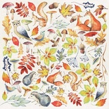 Лист с картинками для вырезания Colors of Autumn, ТМ Фабрика Декора