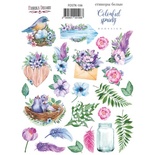 Набор наклеек (стикеров) Colorful spring 106, ТМ Фабрика Декора
