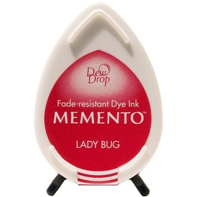 Чернила для штампинга Tsukineko - Memento Dew Drops Lady Bug