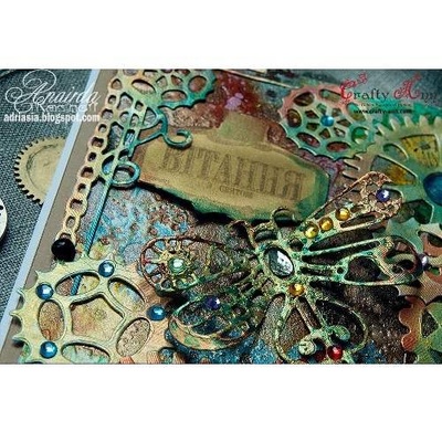 Лезвие Crafty Ann - Gears (Steampunk)
