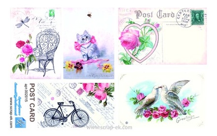 Картинки от Евгения Курдибановская ТМ - POST CARD, бумага рисовальная, фактурный, односторонний дизайн
