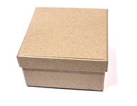 Заготовка коробки из папье-маше от Scrapberry's, Квадратная, 9x9x5 cм