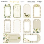 Лист двусторонней бумаги от Scrapmir - Tag-Pad - Tenderness, 20х20см