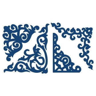 Нож для вырубки от Tattered Lace - Victorian Borders & Corners - Уголки