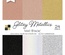 Набор кардстока DCWV Glitzy Metallics W/Glitter, 15х15 см, 24 листа, с глиттером