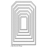 Лезвие My Favorite Things - Die-namics Stitched Traditional Tag STAX, 6 шт.