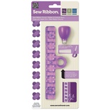 Инструмент от We R Memory Keepers - Sew Ribbon Punch & Stencil - Flower
