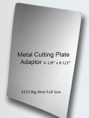 Металлическая пластина-адаптер - Large Metal Adaptor Plate 6-1/8" x 8-1/2"