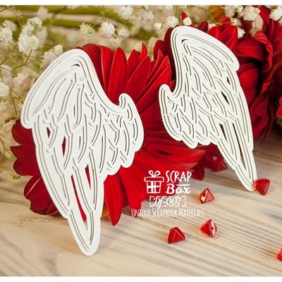 3d чипборд ScrapBox - Крылья Df-007