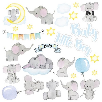Лист для вырезания My little baby boy, ТМ Фабрика Декору