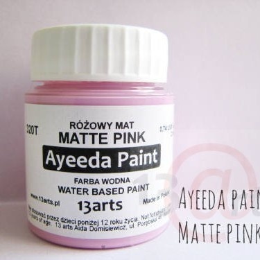 Краска 13arts - Ayeeda Paint - Matte Pink