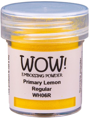 Пудра для эмбоссинга Wow - Primary Lemon - Regular, 15 мл