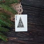 Чипборд Елочка 04 от WOODchic, 7х4 см