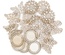 Дерев'яні елементи dpCraft - Decors And Butterflies, 20 шт